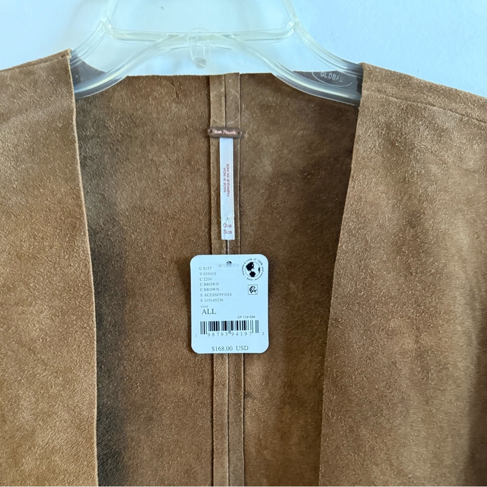 Free People Fire Nights Suede Shawl - Picture 4 of 8